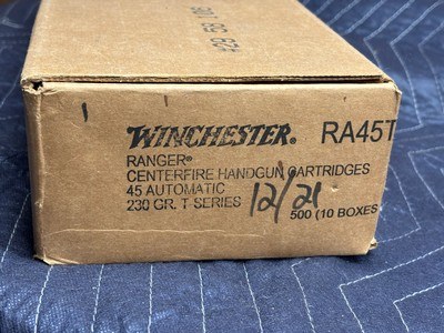 Winchester T-Series Ranger .45 auto 230gr Ammo.....500 rounds of ammo - Image 8 of 8