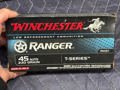Winchester T-Series Ranger .45 auto 230gr Ammo.....500 rounds of ammo - Image 2 of 8