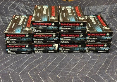 Winchester T-Series Ranger .45 auto 230gr Ammo.....500 rounds of ammo - Image 1 of 8