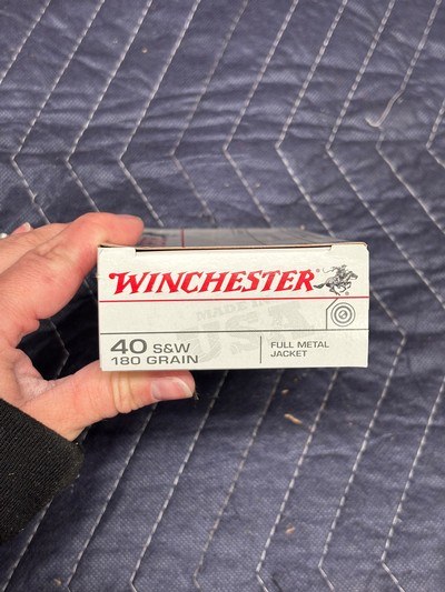 Winchester .40 SW 180 GR FMJ Ammo..........500 Rounds - Image 2 of 8