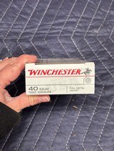Winchester .40 SW 180 GR FMJ Ammo..........500 Rounds - Image 2 of 8