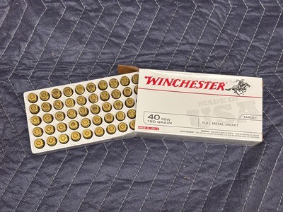 Winchester .40 SW 180 GR FMJ Ammo..........500 Rounds - Image 4 of 8