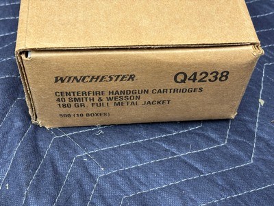 Winchester .40 SW 180 GR FMJ Ammo..........500 Rounds - Image 8 of 8
