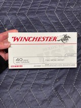 Winchester .40 SW 180 GR FMJ Ammo..........500 Rounds - Image 3 of 8