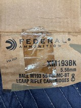 Federal 5.56 55 Gr FMJBT Ammo #XM193.......500 Rounds - 2 of 4