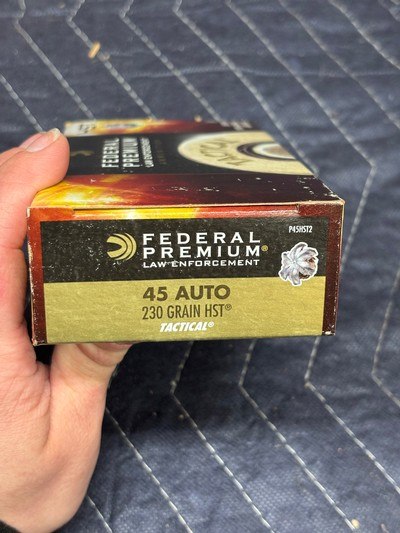 Federal Premium Law Enforcement 45 ACP 230 Gr HST JHP Tactical Ammo....300 Rounds - Image 3 of 7
