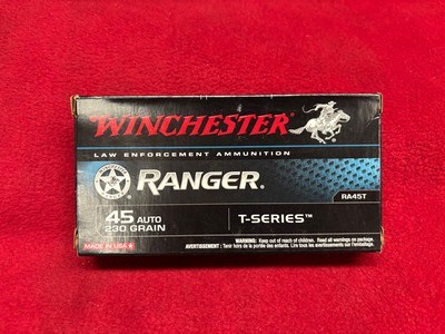 Winchester T-Series Ranger .45 auto 230 Gr Jacketed Hollow Points Ammo.......200 Rounds - Image 2 of 7