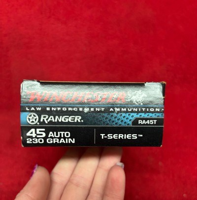 Winchester T-Series Ranger .45 auto 230 Gr Jacketed Hollow Points Ammo.......200 Rounds - Image 4 of 7