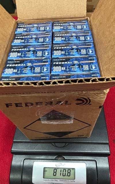 Federal Powershok 300 Blackout Jacketed Soft Point 150gr Ammo.....200 Rounds - Image 8 of 8