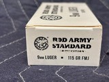 Red Army Standard 9mm Luger 115 Gr FMJ Steel Case Russian Ammo....... 1,000 rounds - 4 of 9