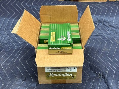 Remington Golden Saber 40 SW 180 Gr BJHP Bonded Ammo..... 500 rounds