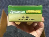 Remington Golden Saber 40 SW 180 Gr BJHP Bonded Ammo..... 500 rounds - Image 3 of 8
