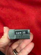 NICE Smith Wesson 39-2 Nickel 9mm Pistol - 13 of 13