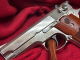NICE Smith Wesson 39-2 Nickel 9mm Pistol - 4 of 13