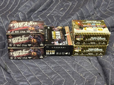 Lot of Hevi-Shot, Federal, and White Lightning 20 Gauge 3