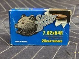 Barnaul & Silver Bear 7.62x54R Ammo.........180 Rounds - 2 of 10