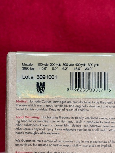 Hornady V-MAX 22-250 Rem 40 Gr, 50 Gr, & 55 Gr Ammo........ 240 Rounds - Image 10 of 11