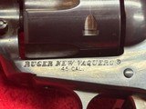 NICE Ruger New Vaquero 45 Long Colt Revolver - Image 6 of 9