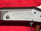 H&R Greenwing Classic Topper Jr Model 20 Gauge Shotgun - 18 of 20