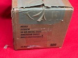 Federal American Eagle 223 Rem 55 gr FMJ Ammo AE223 .........500 Rounds - Image 2 of 4