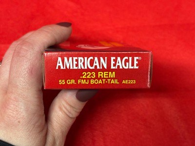 Federal American Eagle 223 Rem 55 gr FMJ Ammo AE223 .........500 Rounds - Image 4 of 4
