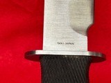 NICE SOG Specialty Knife Seki, Japan Early Sheath, 6", NEVER SHARPENED - 4 of 10