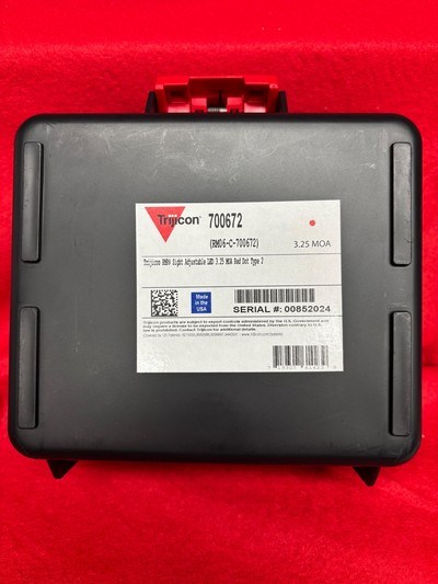 TRIJICON RMR TYPE 2 RED DOT SIGHT 3.25 MOA RM06-C-700672 - Image 11 of 11