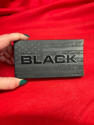 Hornady Black 223 Rem 62 Gr FMJ Ammo.......200 RDS - Image 2 of 6