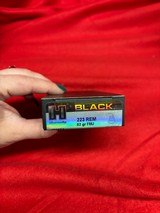 Hornady Black 223 Rem 62 Gr FMJ Ammo.......200 RDS - Image 3 of 6