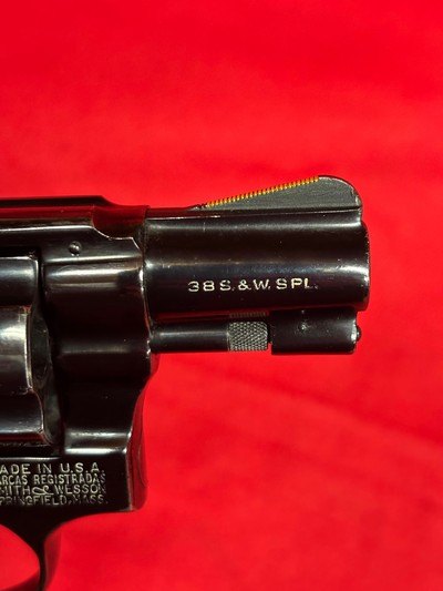 Smith Wesson 36 No Dash 38 SPL 2" Square Butt J-Frame - Image 6 of 10