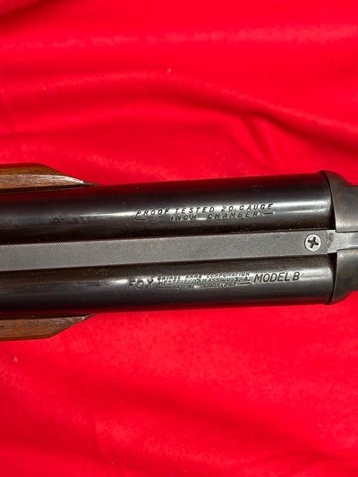 Fox Model B 20 Gauge 3" Chamber - Image 18 of 19