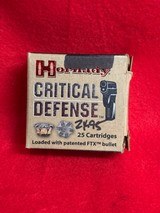 Hornady Critical Defense 32 NAA 80 Gr FTX Ammo #90070........112 Rounds - Image 2 of 8
