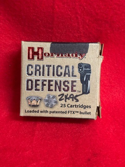 Hornady Critical Defense 32 NAA 80 Gr FTX Ammo #90070........112 Rounds - Image 2 of 8