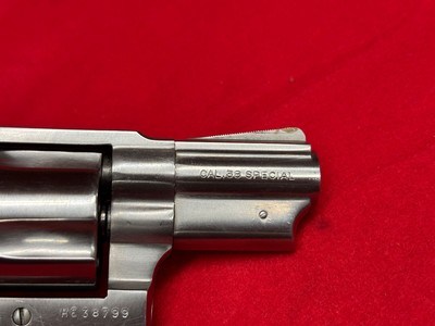 Early Taurus Model 85 .38 SPL J Frame Revolver 2" Stainless - Image 5 of 9