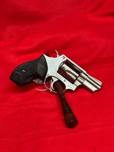 Early Taurus Model 85 .38 SPL J Frame Revolver 2" Stainless - Image 2 of 9