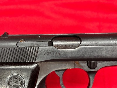 CZ Model VZ-70 Military Surplus .32 Acp Pistol - Image 6 of 10