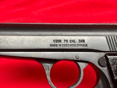 CZ Model VZ-70 Military Surplus .32 Acp Pistol - Image 7 of 10