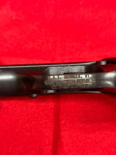 CZ Model VZ-70 Military Surplus .32 Acp Pistol - Image 9 of 10