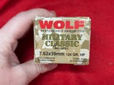 Wolf 7.62x39 122 Gr HP & 124 Gr HP Ammo.......520 Rounds - Image 9 of 13