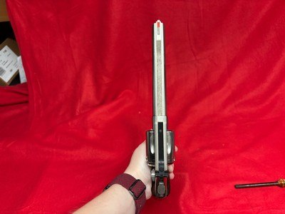 NICE Smith Wesson 29-3 44 Magnum 6" Nickel - Image 6 of 12