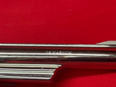 NICE Smith Wesson 29-3 44 Magnum 6" Nickel - Image 10 of 12