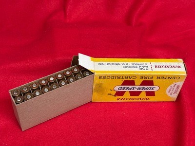 Winchester 225 Win. 55 Gr. PTD Soft Point Ammo........20 Rounds - Image 5 of 8