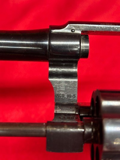 Smith Wesson 10-5 .38 Spl Revolver 4" DA/SA "K" Frame 6 Shot - Image 8 of 11
