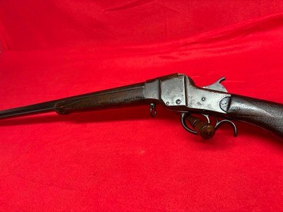 Hopkins & Allen 12 Gauge Single Shot Falling Block Shotgun 28" Modified - Image 11 of 24
