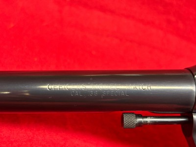 Colt Officers Model Match .38 Spl Revolver 6" Barrel - Image 2 of 10