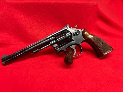 Smith Wesson 17-3 .22 LR Revolver 6" Barrel 6 Shot - Image 1 of 11