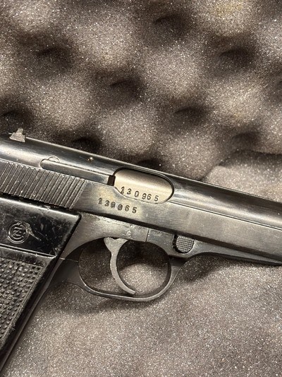 CZ Model VZ-70 .32 ACP Pistol Military Surplus - Image 5 of 8