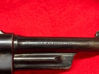 Vintage Iconic Smith Wesson Model 38-44 HD .38 Special Revolver 5" Barrel - Image 2 of 13