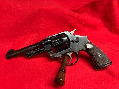 Vintage Iconic Smith Wesson Model 38-44 HD .38 Special Revolver 5" Barrel - Image 4 of 13
