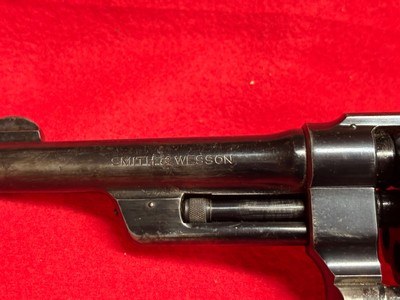 Vintage Iconic Smith Wesson Model 38-44 HD .38 Special Revolver 5" Barrel - Image 5 of 13